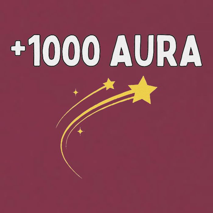 1000 Aura Plus 1000 Aura Points Meme Humor 16oz Travel Tumbler