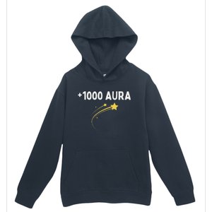 1000 Aura Plus 1000 Aura Points Meme Humor Urban Pullover Hoodie