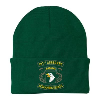 101st Airborne Paratrooper Army Veteran Vintage Knit Cap Winter Beanie