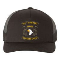 101st Airborne Paratrooper Army Veteran Vintage Yupoong Adult 5-Panel Trucker Hat