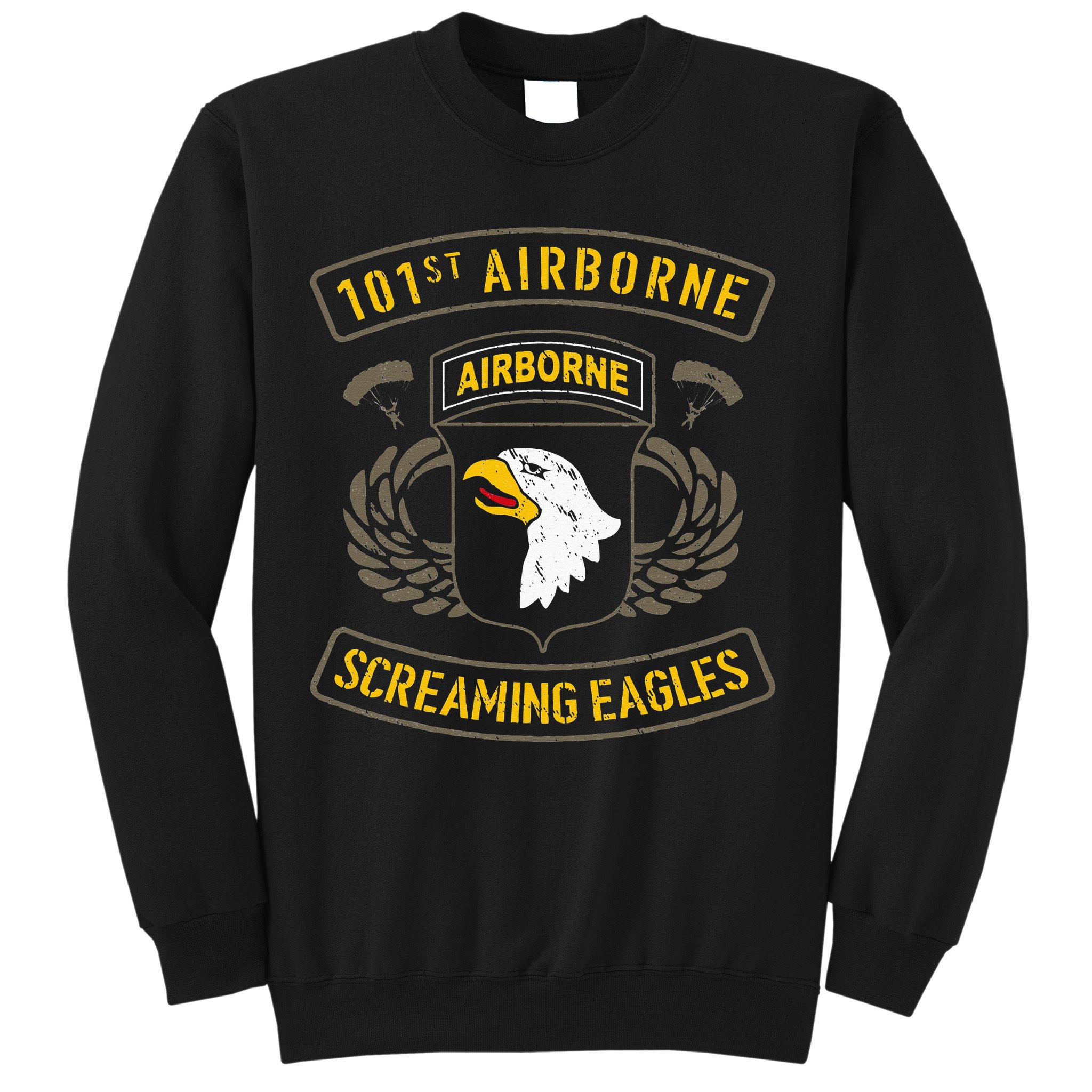 101st Airborne Paratrooper Army Veteran Vintage Sweatshirt