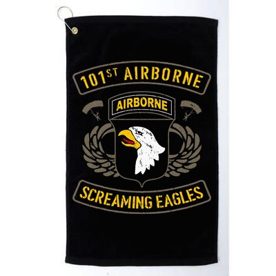 101st Airborne Paratrooper Army Veteran Vintage Golf Towel