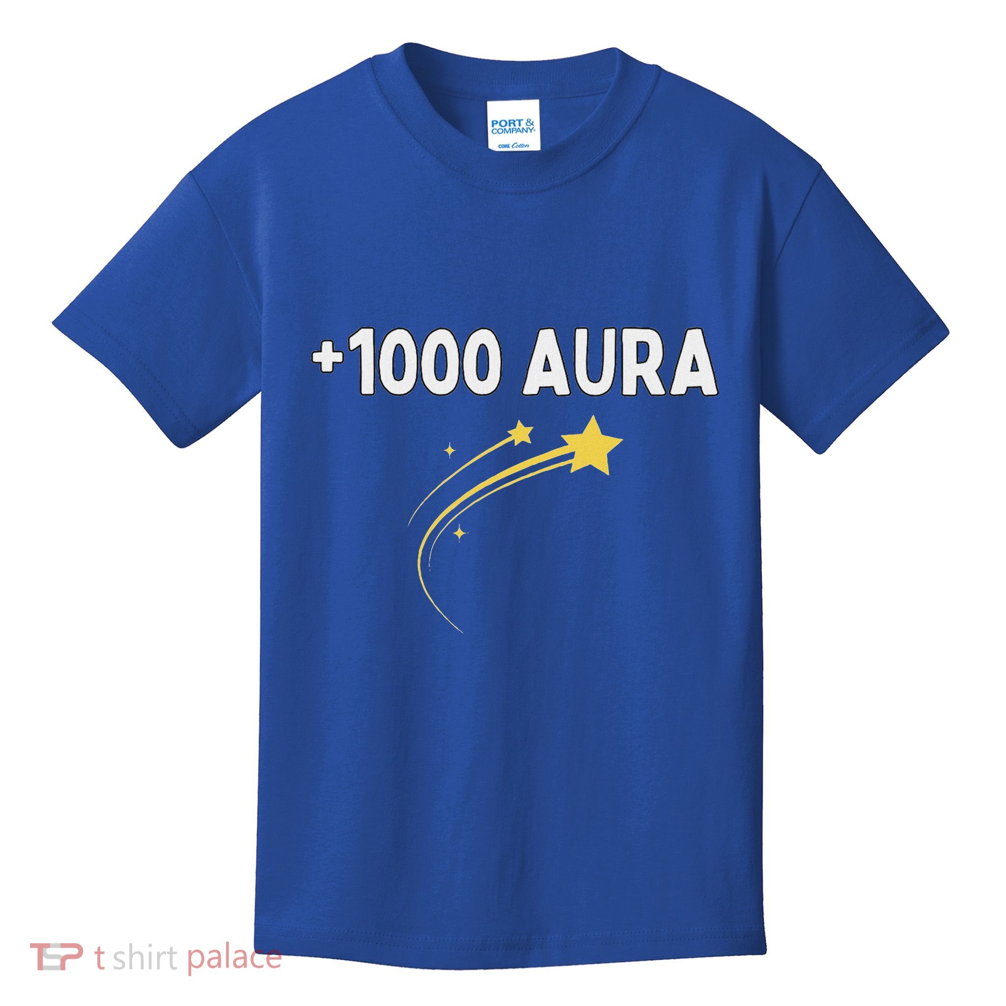1000 Aura Plus 1000 Aura Points Kids T-Shirt