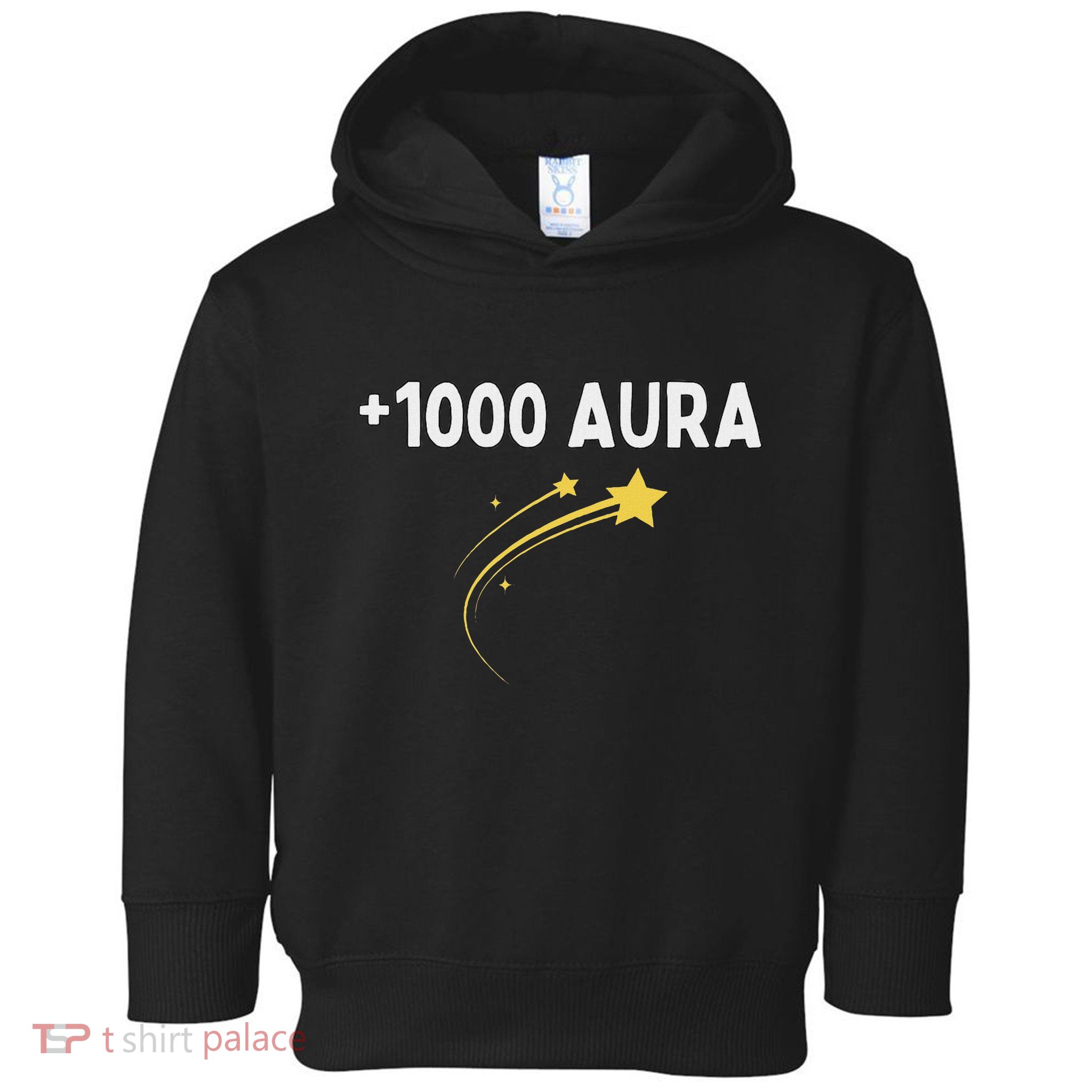 1000 Aura Plus 1000 Aura Points Meme Humor Toddler Hoodie