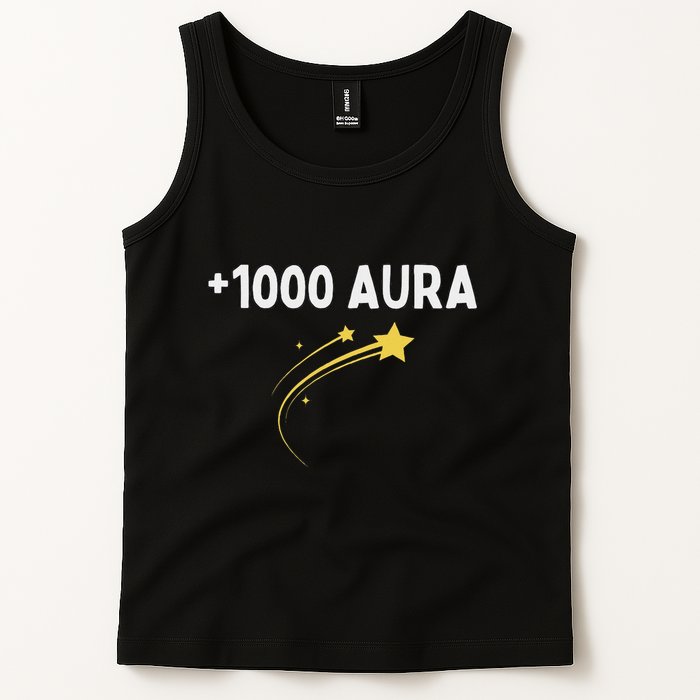 1000 Aura Plus 1000 Aura Points Meme Humor Tank Top