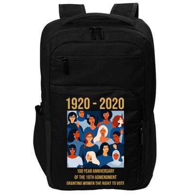 19th Adt 'S Right To Vote 100 Years Suffragette Meaningful Gift Impact Tech Backpack