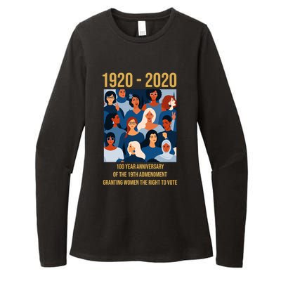 19th Adt 'S Right To Vote 100 Years Suffragette Meaningful Gift Womens CVC Long Sleeve Shirt