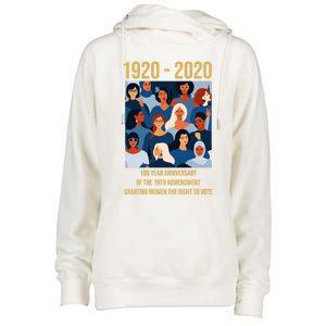 19th Adt 'S Right To Vote 100 Years Suffragette Meaningful Gift Womens Funnel Neck Pullover Hood