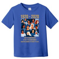 19th Adt 'S Right To Vote 100 Years Suffragette Meaningful Gift Toddler T-Shirt