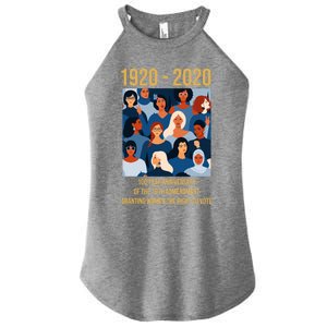 19th Adt 'S Right To Vote 100 Years Suffragette Meaningful Gift Women's Perfect Tri Rocker Tank