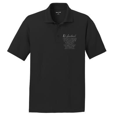 1st Amendment US Constitution Support Freedom Of Speech PosiCharge RacerMesh Polo