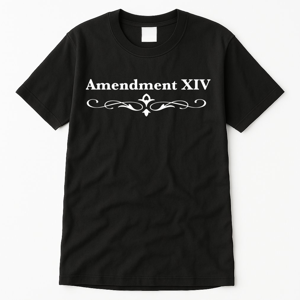 14TH Amendment USA Constitution Tall T-Shirt