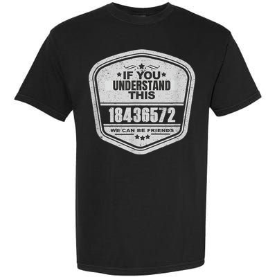 18436572 Awesome V8 Firing Order Car Enthusiast Garment-Dyed Heavyweight T-Shirt