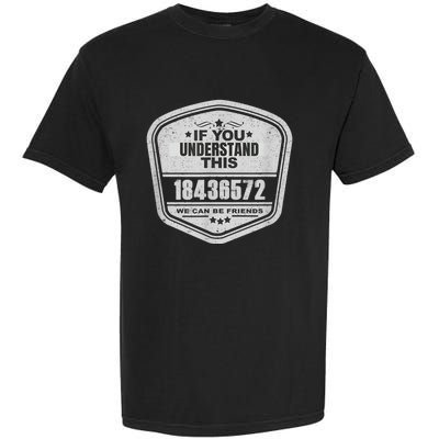 18436572 Awesome V8 Firing Order Car Enthusiast Garment-Dyed Heavyweight T-Shirt