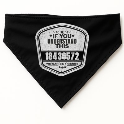 18436572 Awesome V8 Firing Order Car Enthusiast USA-Made Doggie Bandana