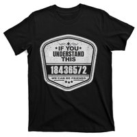 18436572 Awesome V8 Firing Order Car Enthusiast T-Shirt