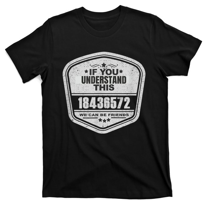 18436572 Awesome V8 Firing Order Car Enthusiast T-Shirt