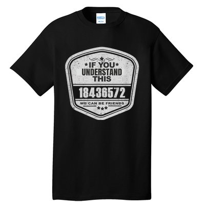 18436572 Awesome V8 Firing Order Car Enthusiast Tall T-Shirt