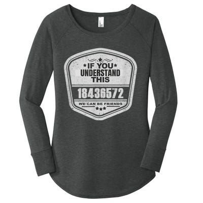 18436572 Awesome V8 Firing Order Car Enthusiast Women's Perfect Tri Tunic Long Sleeve Shirt