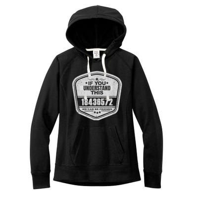 18436572 Awesome V8 Firing Order Car Enthusiast Women's Fleece Hoodie