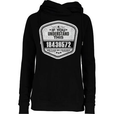 18436572 Awesome V8 Firing Order Car Enthusiast Womens Funnel Neck Pullover Hood