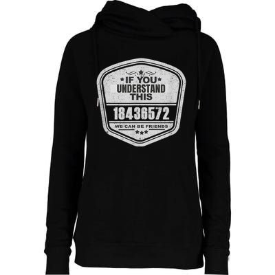 18436572 Awesome V8 Firing Order Car Enthusiast Womens Funnel Neck Pullover Hood