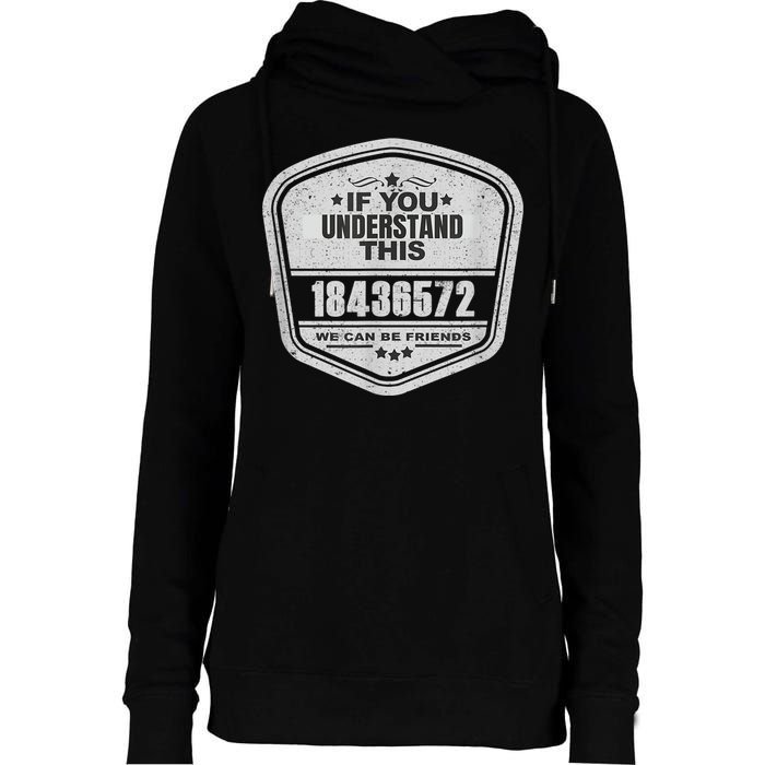 18436572 Awesome V8 Firing Order Car Enthusiast Womens Funnel Neck Pullover Hood