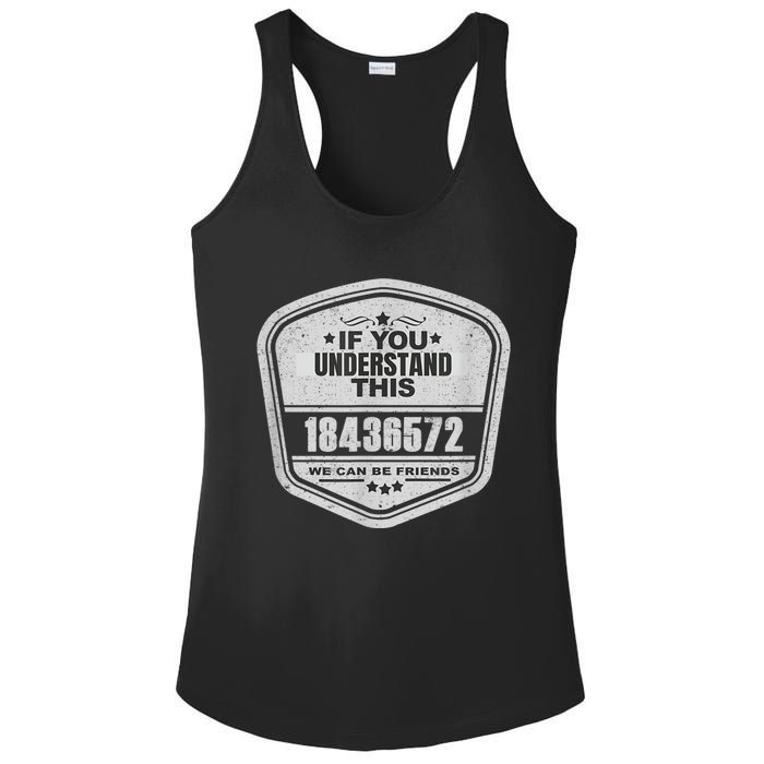 18436572 Awesome V8 Firing Order Car Enthusiast Ladies PosiCharge Competitor Racerback Tank