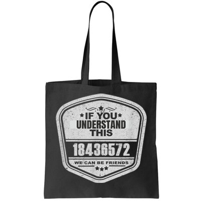 18436572 Awesome V8 Firing Order Car Enthusiast Tote Bag