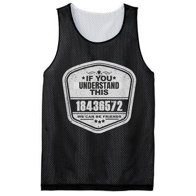 18436572 Awesome V8 Firing Order Car Enthusiast Mesh Reversible Basketball Jersey Tank