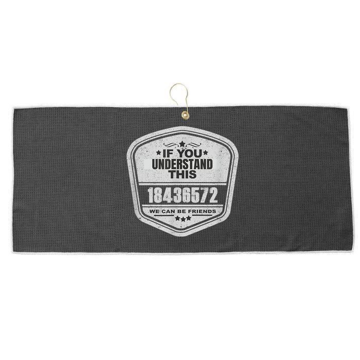 18436572 Awesome V8 Firing Order Car Enthusiast Large Microfiber Waffle Golf Towel