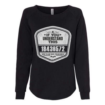 18436572 Awesome V8 Firing Order Car Enthusiast Womens California Wash Sweatshirt