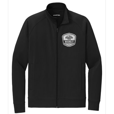 18436572 Awesome V8 Firing Order Car Enthusiast Stretch Full-Zip Cadet Jacket