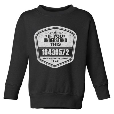 18436572 Awesome V8 Firing Order Car Enthusiast Toddler Sweatshirt