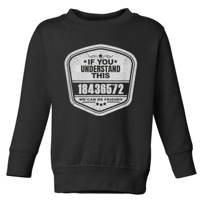 18436572 Awesome V8 Firing Order Car Enthusiast Toddler Sweatshirt