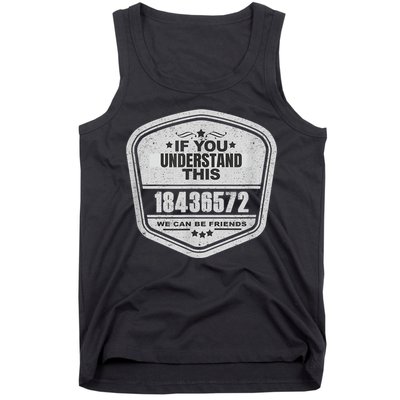 18436572 Awesome V8 Firing Order Car Enthusiast Tank Top