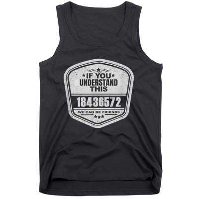 18436572 Awesome V8 Firing Order Car Enthusiast Tank Top