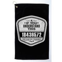 18436572 Awesome V8 Firing Order Car Enthusiast Golf Towel