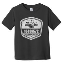 18436572 Awesome V8 Firing Order Car Enthusiast Toddler T-Shirt