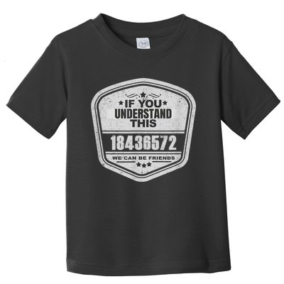 18436572 Awesome V8 Firing Order Car Enthusiast Toddler T-Shirt