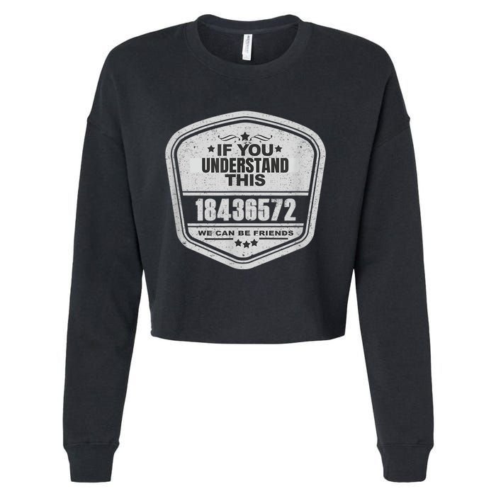 18436572 Awesome V8 Firing Order Car Enthusiast Cropped Pullover Crew