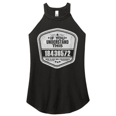 18436572 Awesome V8 Firing Order Car Enthusiast Women's Perfect Tri Rocker Tank