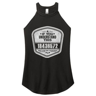 18436572 Awesome V8 Firing Order Car Enthusiast Women's Perfect Tri Rocker Tank