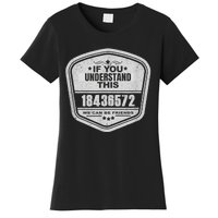 18436572 Awesome V8 Firing Order Car Enthusiast Women's T-Shirt