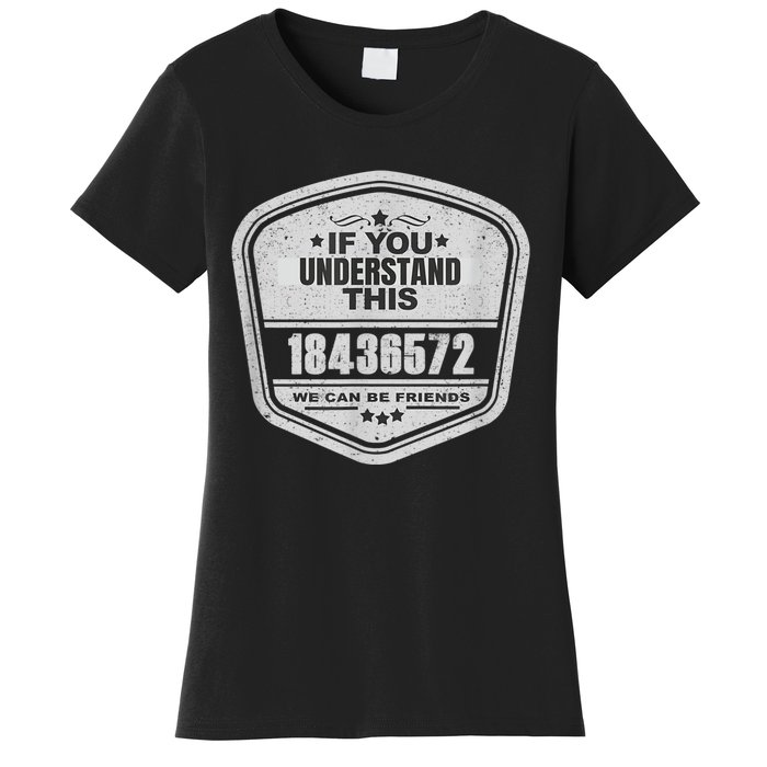 18436572 Awesome V8 Firing Order Car Enthusiast Women's T-Shirt