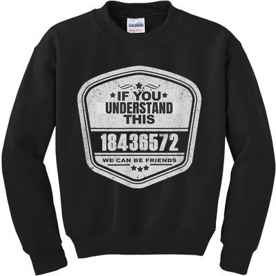 18436572 Awesome V8 Firing Order Car Enthusiast Kids Sweatshirt