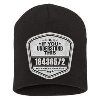 18436572 Awesome V8 Firing Order Car Enthusiast Short Acrylic Beanie