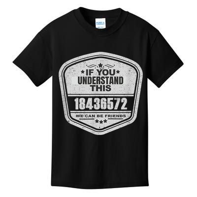 18436572 Awesome V8 Firing Order Car Enthusiast Kids T-Shirt
