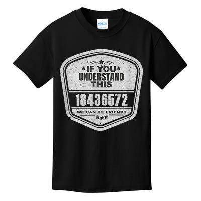 18436572 Awesome V8 Firing Order Car Enthusiast Kids T-Shirt