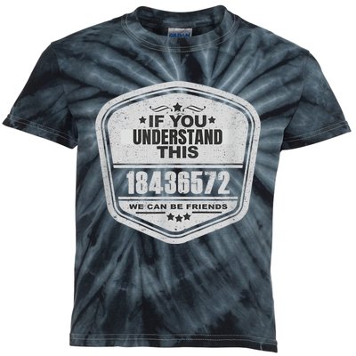 18436572 Awesome V8 Firing Order Car Enthusiast Kids Tie-Dye T-Shirt